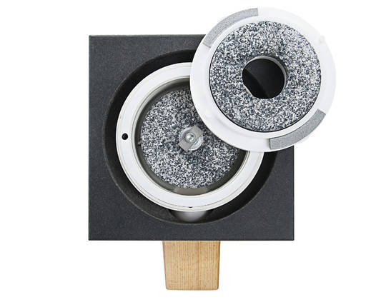 Mills stones of Sana Grain Mill Anthracite