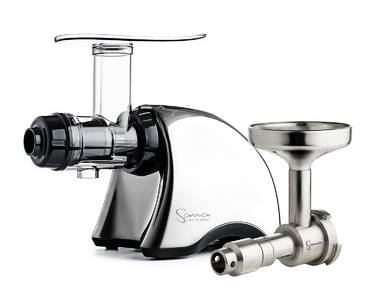 Sana EUJ-707 juicer + oil extractor set chrome