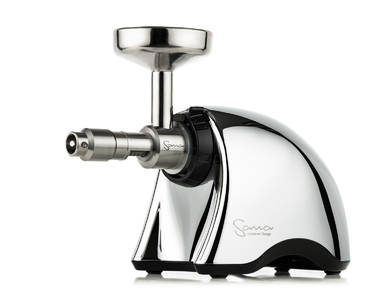 Sana EUJ-707 juicer + oil extractor set chrome