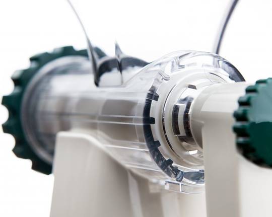 Lexen healthy juicer white closeup