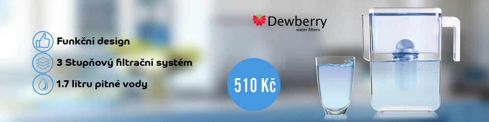 Dewberry water filter WEB CZ