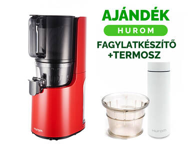 hurom_h200_red_ajandekokkal