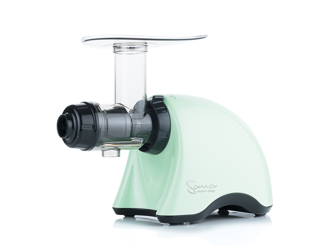Sana Juicer 707 vízszintes zöldség és gyümölcsprés (pisztácia zöld)